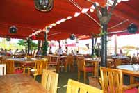 Place to eat on marbella beach